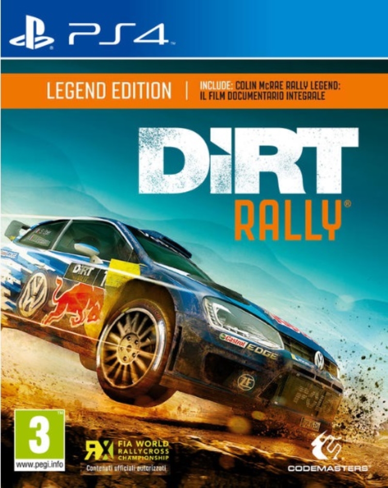 UBISOFT Dirt Rally + Colin McRae Rally Legend per Sony PS4